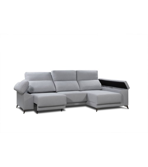 Chaiselongue Penélope Brazos y Asiento Abiertos Derecha