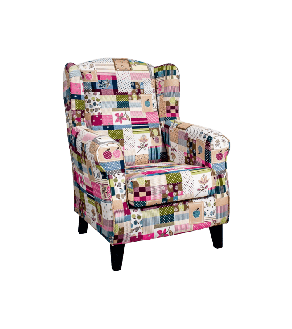 Sillón Sen Orejero Pata Wengué