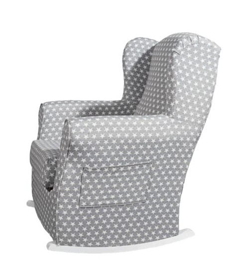 Butaca Daniela, Estampada, Vista Lateral