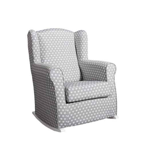 Butaca Daniela, Estampada, Boston Gris