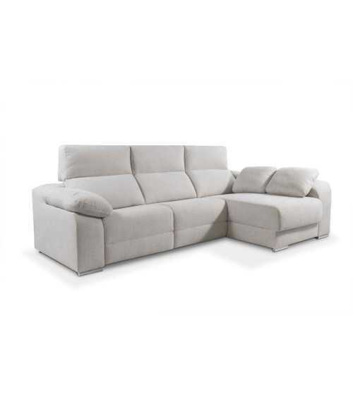 Chaiselongue Natalie Cerrado Visto Frente Derecho