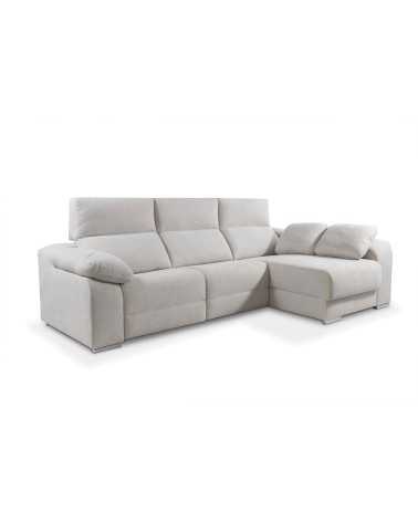 Chaiselongue Natalie Cerrado Visto Frente Derecho
